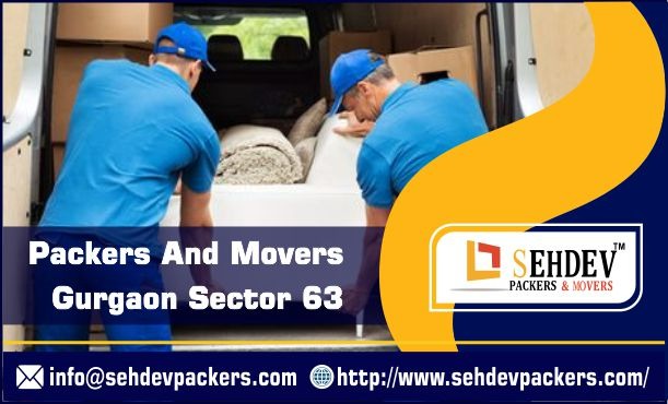 packers and movers Gurgaon sector 63